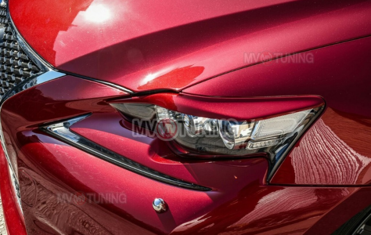 Накладки на фары (реснички) для Lexus IS 3 (2013-2016) купить недорого с доставкой в Гатчина