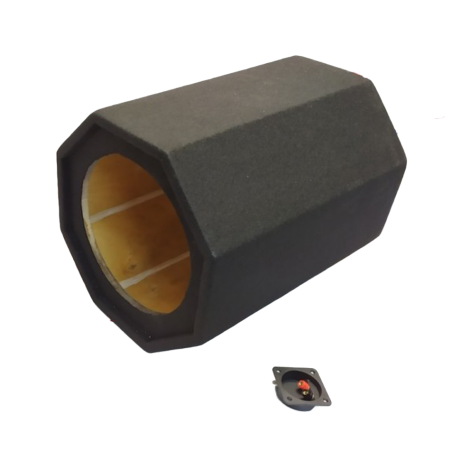 Короб под 12" сабвуфер, 47 литров, восьмигранный купить недорого с доставкой в Гатчина