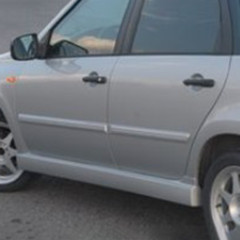 Накладки на пороги "Снайпер" B@3 2190 "L@DA Gr@nt@"