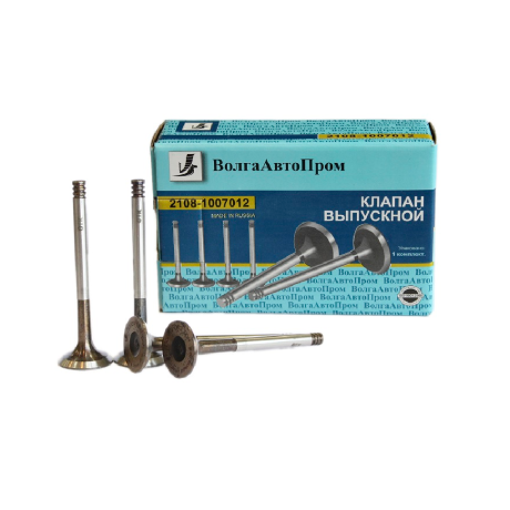 Клапан выпускной 2108 2108-1001012 для двигателей 1100, 1300, 1500см (4 штуки) купить недорого с доставкой в Гатчина