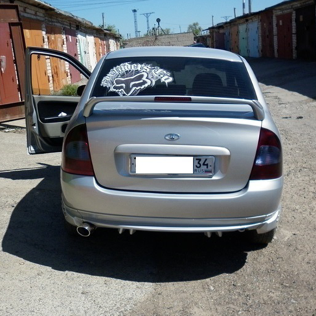 Накладка заднего бампера для B@3 1117, 1118 L@DA K@lin@ (2004-2013) купить недорого с доставкой в Гатчина