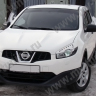 Накладки на фары (реснички) для Nissan Qashqai (2010-2013) купить недорого с доставкой в Гатчина