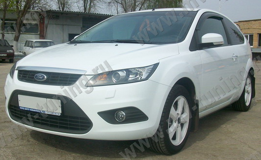 Накладки на фары (реснички) широкие var №1 для Ford Focus 2 (2008-2011) купить недорого с доставкой в Гатчина