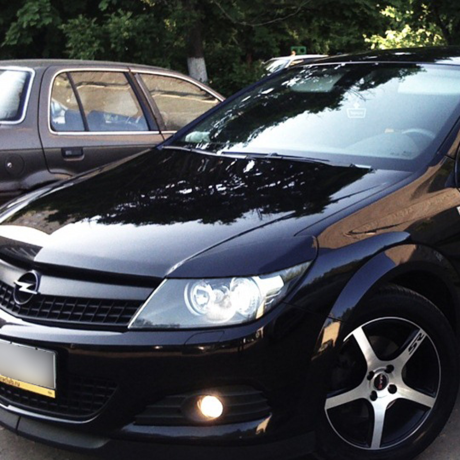 Накладки на фары (реснички) для Opel Astra H (2004-2014) купить недорого с доставкой в Гатчина