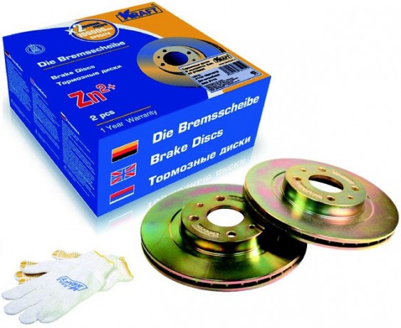 Диск переднего тормоза B@3 1111 (2 шт), KRAFT купить недорого с доставкой в Гатчина