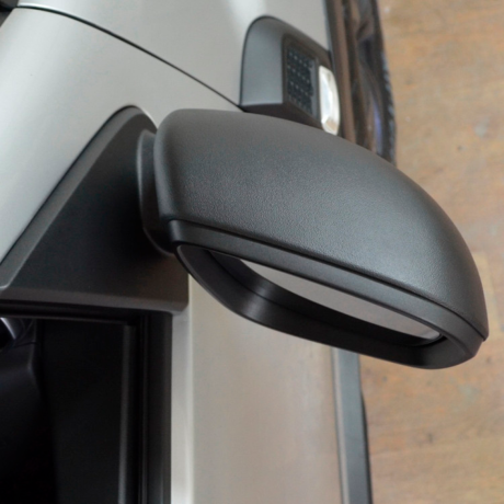 Накладки на зеркала без козырька "КАРТ" для Renault Duster 2 (с 2021 г.в.) тиснение, без комплектации купить недорого с доставкой в Гатчина