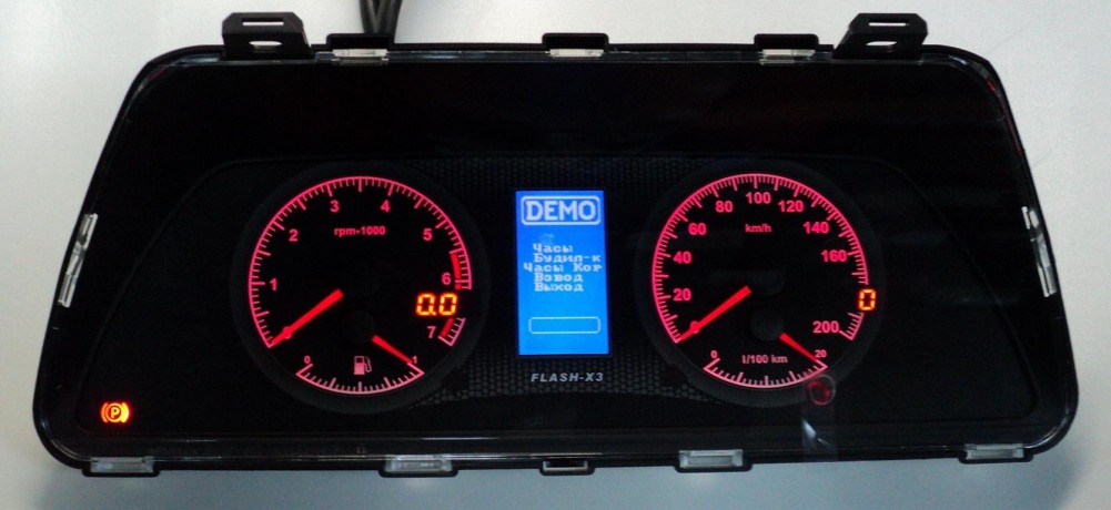 Комбинация приборов "FLASH-X3" для B@3 2110, 2114, 2123 "Chevrolet Niv@" купить недорого с доставкой в Гатчина