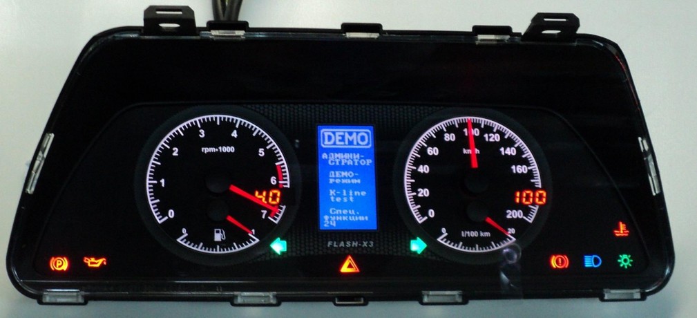 Комбинация приборов "FLASH-X3" для B@3 2110, 2114, 2123 "Chevrolet Niv@" купить недорого с доставкой в Гатчина
