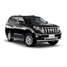 Защита переднего бампера двойная d63/63мм (НПС) Toyota Land Cruiser Prado 150 (2013-2016 г.в.) купить недорого с доставкой в Гатчина