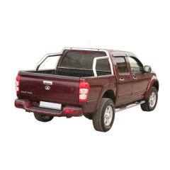 Защитная дуга багажника удлинённая (d63,5) для Great Wall Wingle 5 (2011- 2015)(Нерж. Сталь)