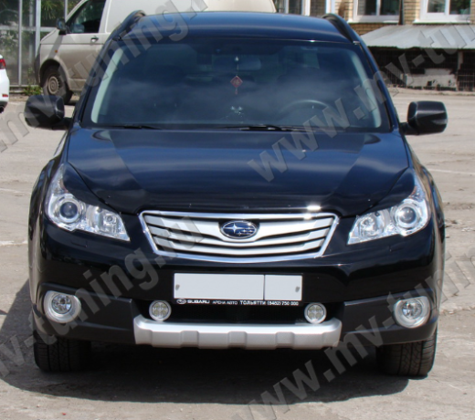 Накладки на фары (реснички) для Subaru Outback (4th generation)/Legacy (5th generation)(2009-2014) купить недорого с доставкой в Гатчина