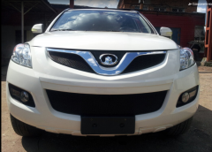 Защита радиатора &quot;Standart&quot; Great Wall Hover H5 (2011-2016) верх, чёрная