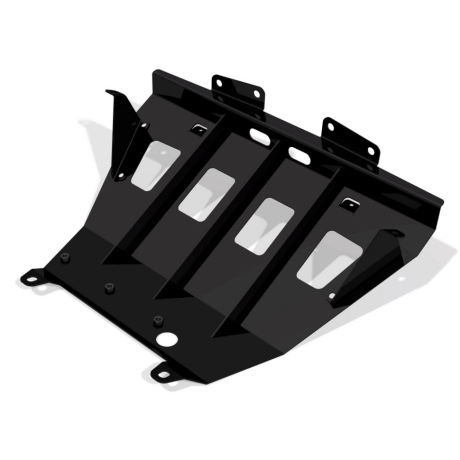Защита двигателя Chevrolet Niv@ под усиленный кронштейн съемной лебедки (окраска стандарт) купить недорого с доставкой в Гатчина